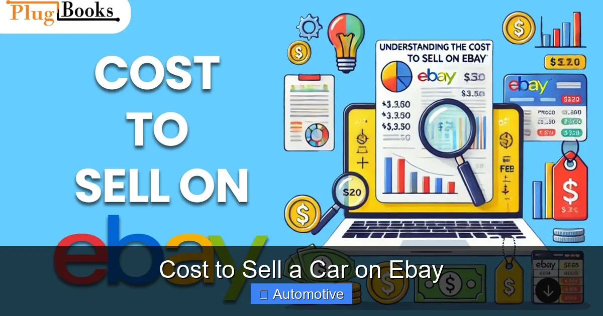 Cost to Sell a Car on Ebay