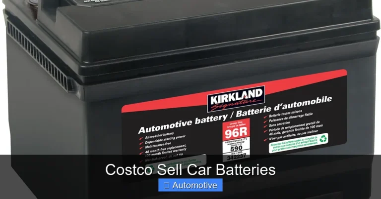 Costco Sell Car Batteries