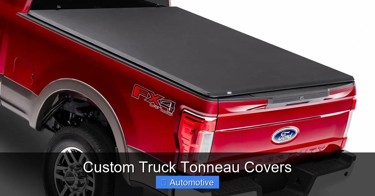 Custom Truck Tonneau Covers