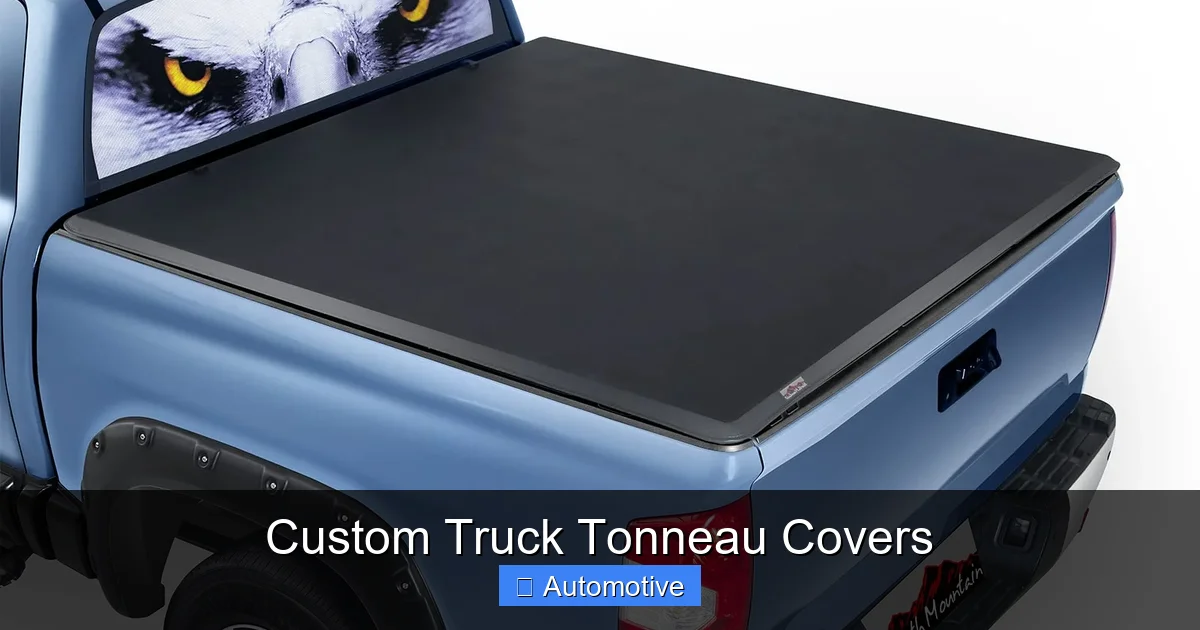 Custom Truck Tonneau Covers