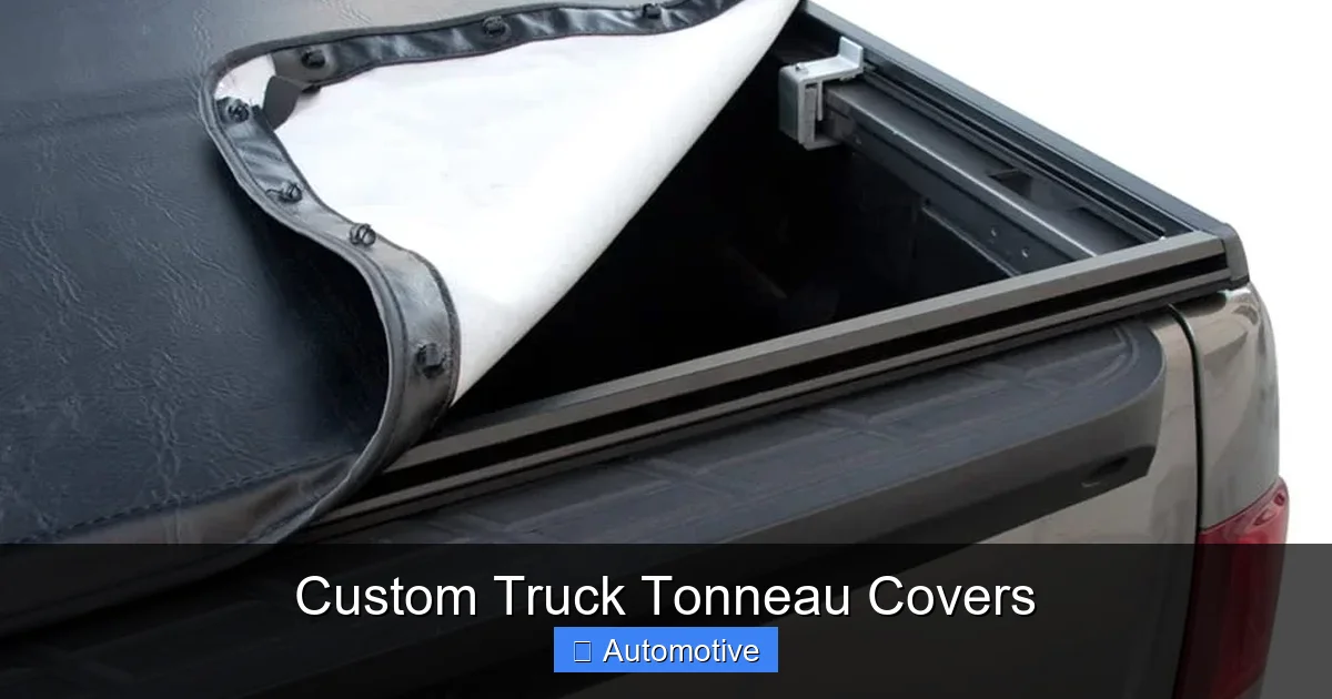 Custom Truck Tonneau Covers