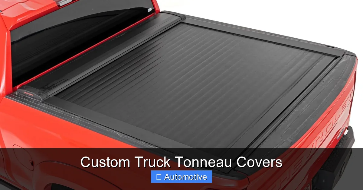 Custom Truck Tonneau Covers