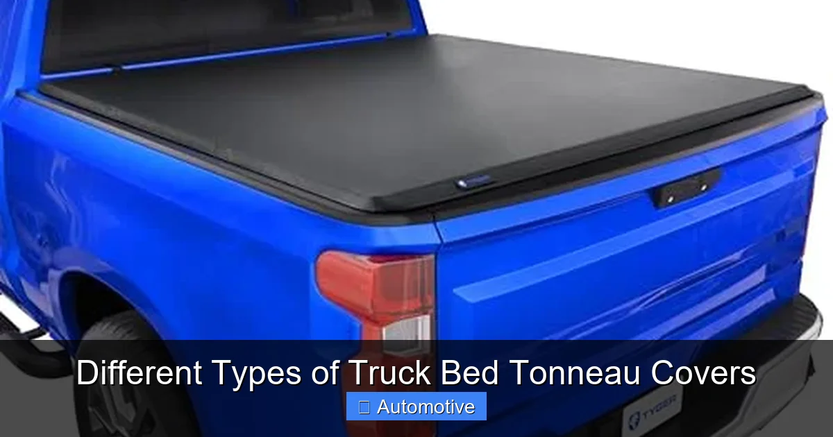 Different Types of Truck Bed Tonneau Covers