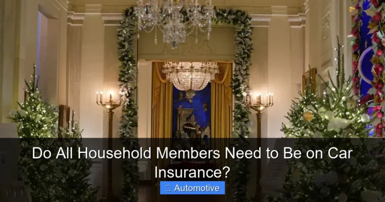 Do All Household Members Need to Be on Car Insurance?