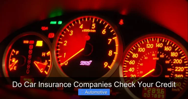 Do Car Insurance Companies Check Your Credit