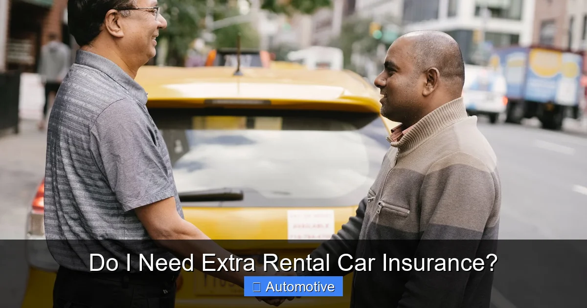 Do I Need Extra Rental Car Insurance?