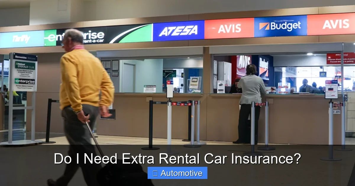 Do I Need Extra Rental Car Insurance?
