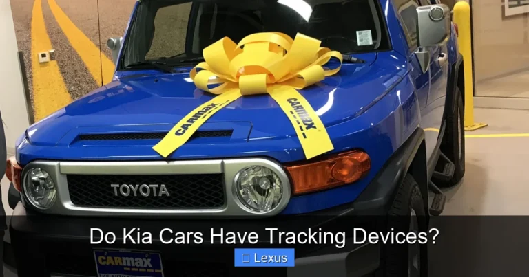 Do Kia Cars Have Tracking Devices?