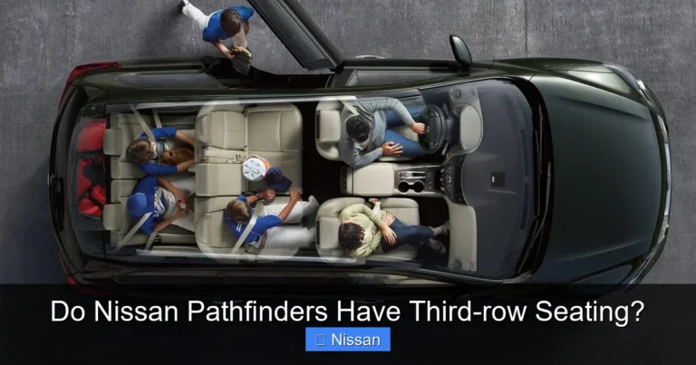 Do Nissan Pathfinders Have Third-row Seating?