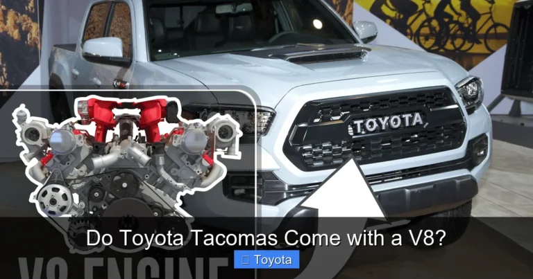 Do Toyota Tacomas Come with a V8?