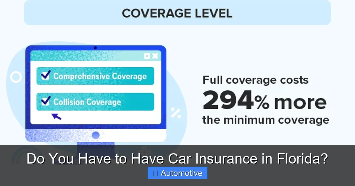 Do You Have to Have Car Insurance in Florida?