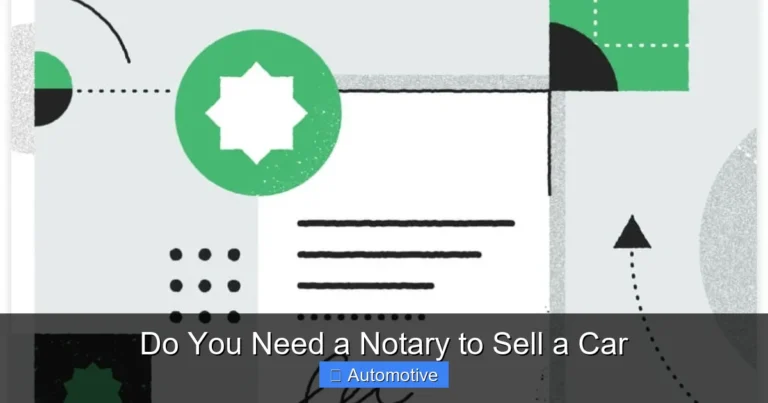 Do You Need a Notary to Sell a Car