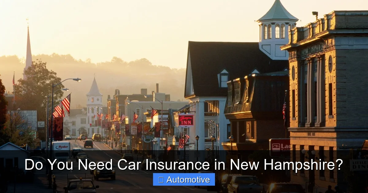 Do You Need Car Insurance in New Hampshire?