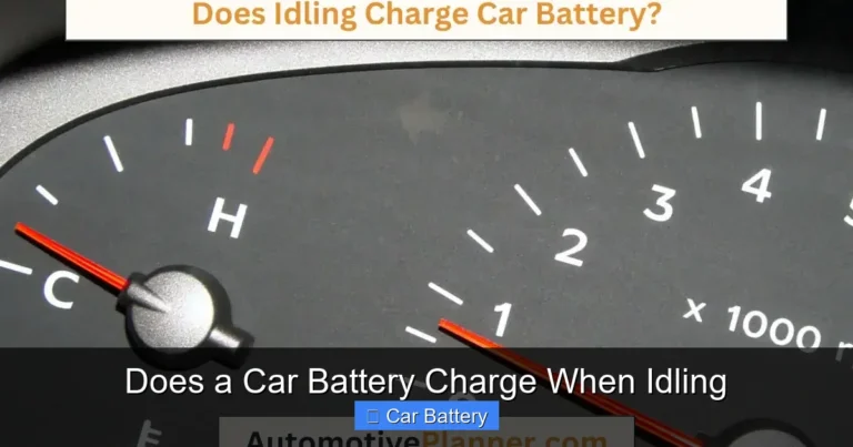 Does a Car Battery Charge When Idling