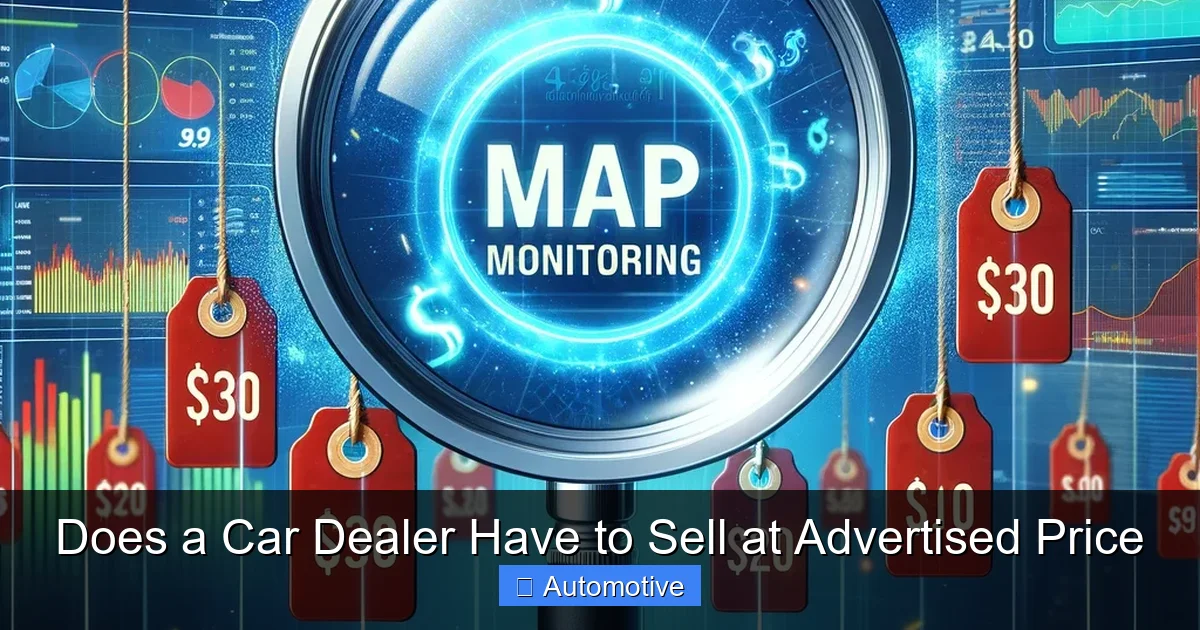 Does a Car Dealer Have to Sell at Advertised Price