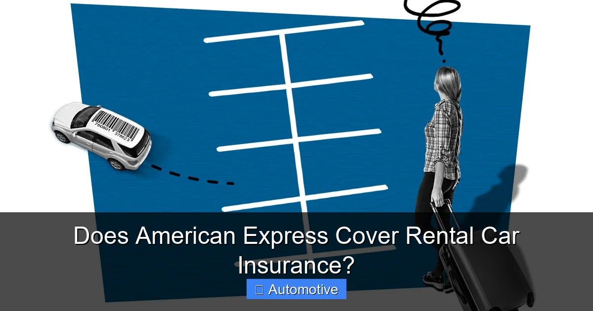 Does American Express Cover Rental Car Insurance?