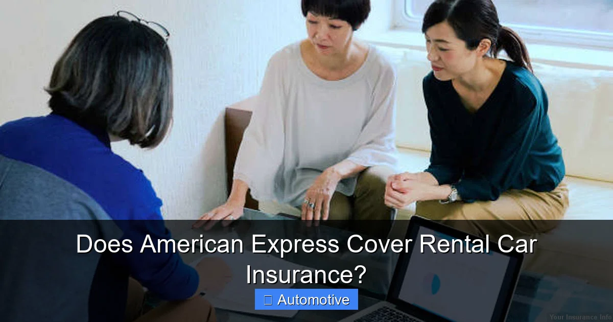 Does American Express Cover Rental Car Insurance?