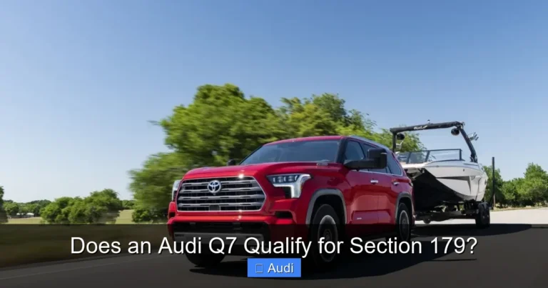 Does an Audi Q7 Qualify for Section 179?