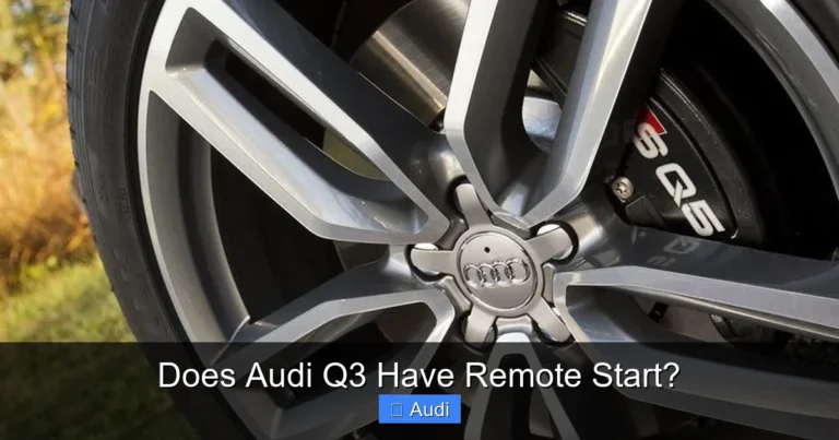Does Audi Q3 Have Remote Start?
