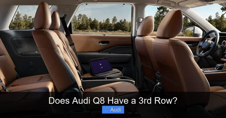 Does Audi Q8 Have a 3rd Row?