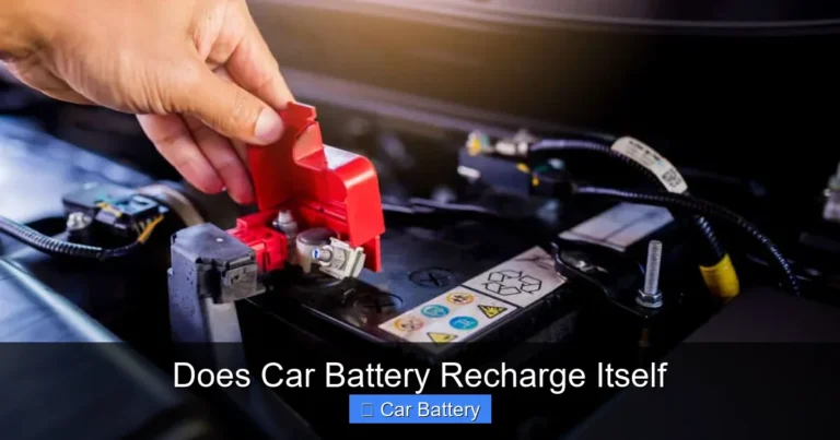 Does Car Battery Recharge Itself