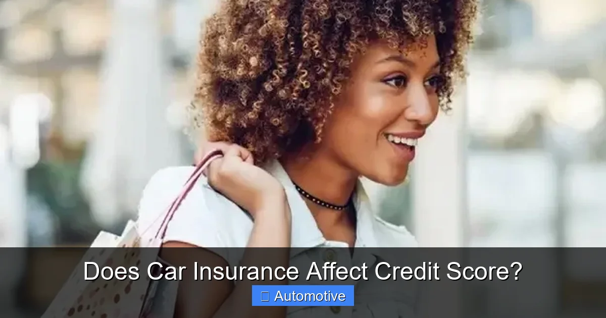 Does Car Insurance Affect Credit Score?