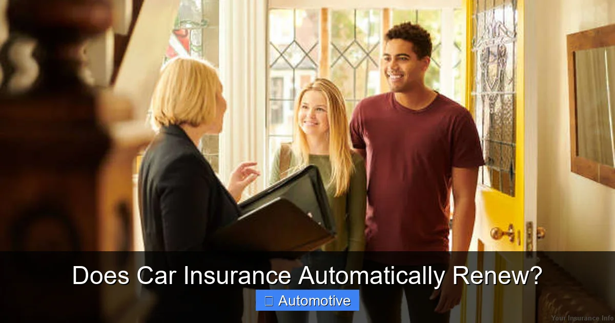 Does Car Insurance Automatically Renew?