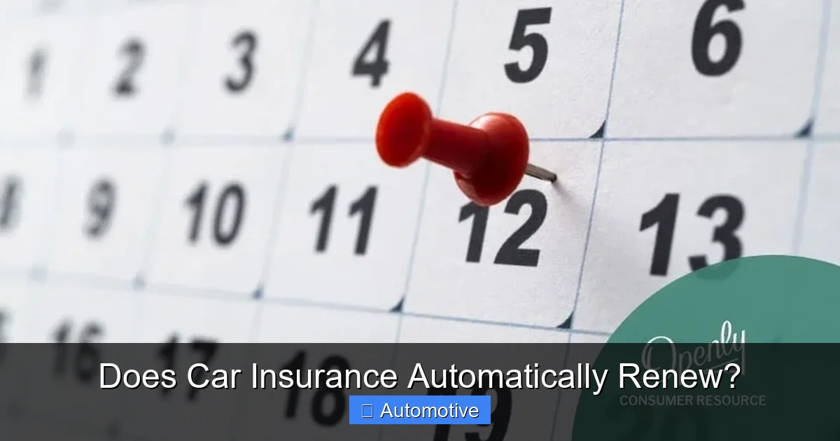 Does Car Insurance Automatically Renew?