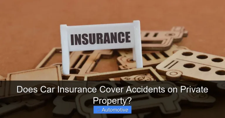 Does Car Insurance Cover Accidents on Private Property?