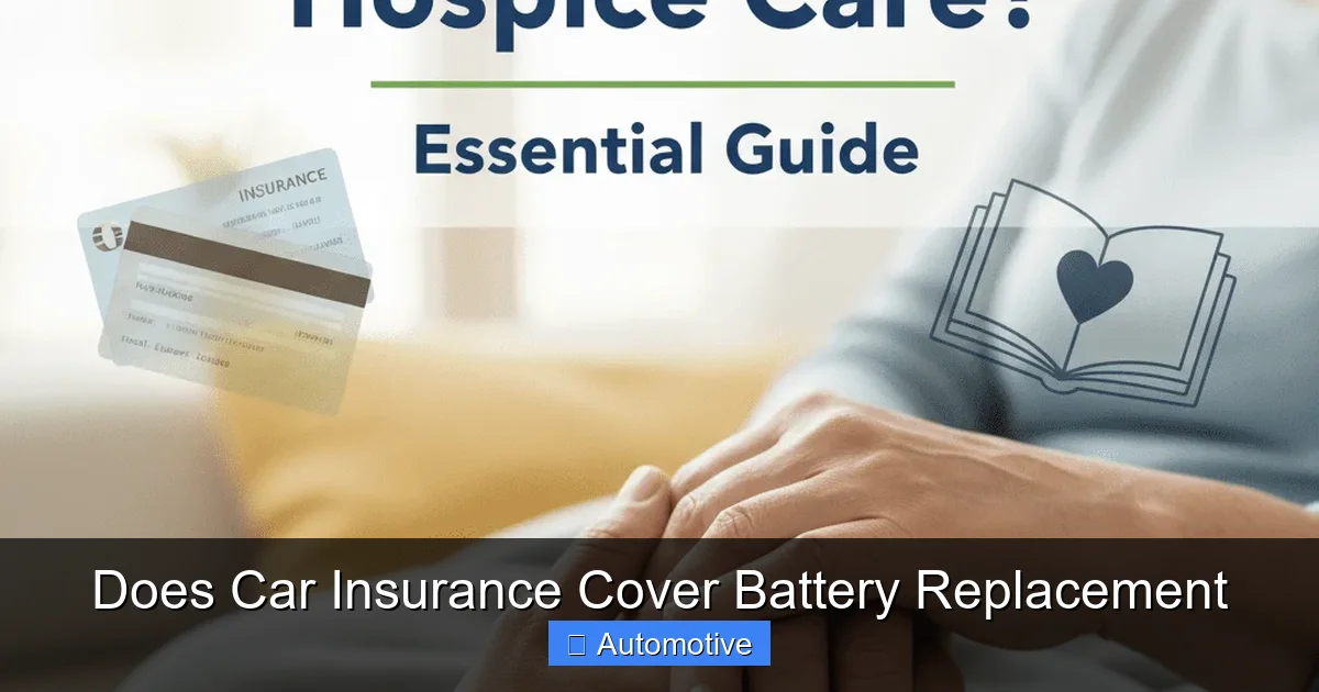 Does Car Insurance Cover Battery Replacement