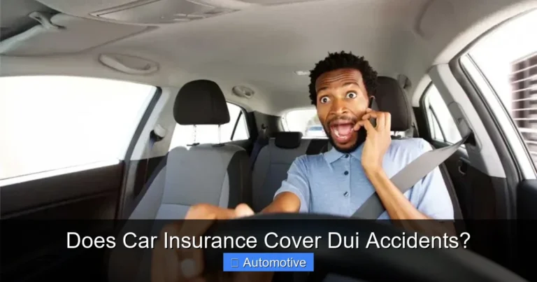 Does Car Insurance Cover Dui Accidents?