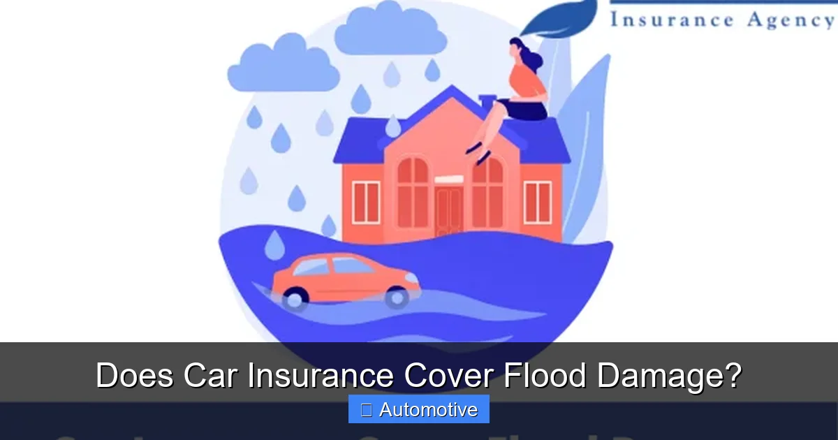 Does Car Insurance Cover Flood Damage?
