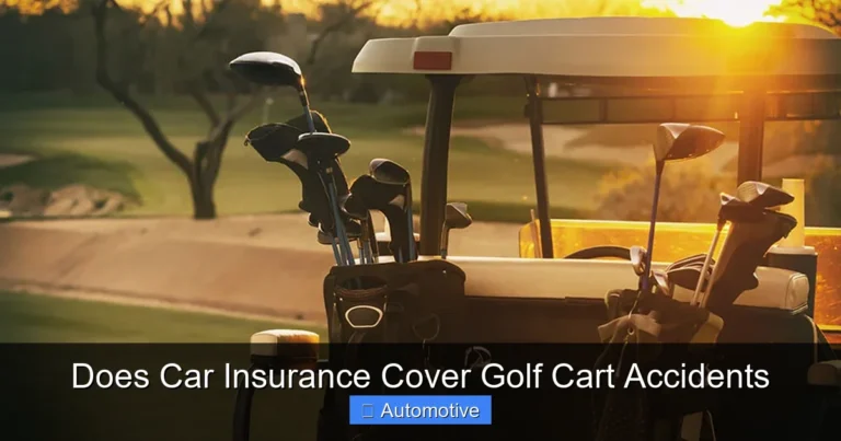 Does Car Insurance Cover Golf Cart Accidents
