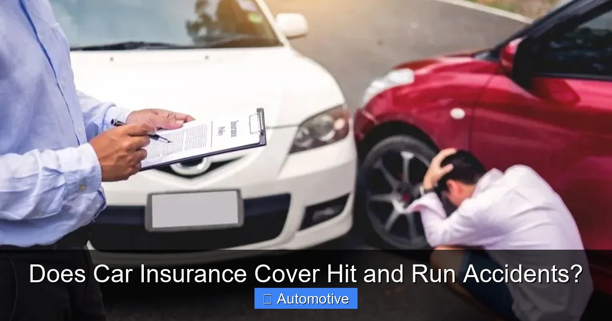 Does Car Insurance Cover Hit and Run Accidents?