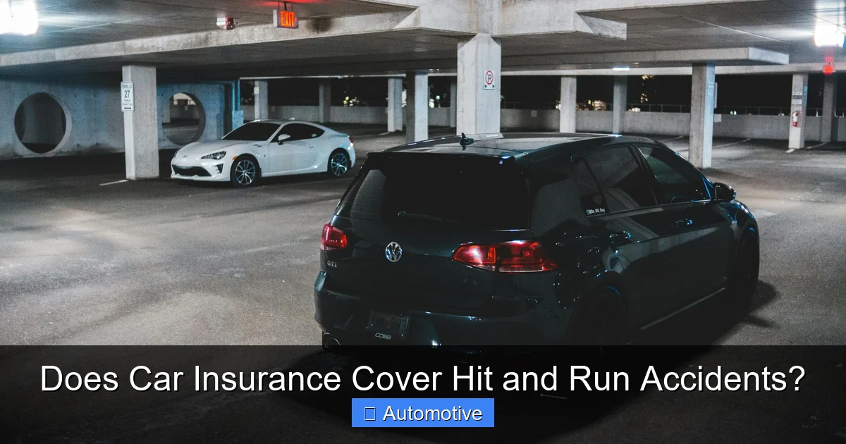 Does Car Insurance Cover Hit and Run Accidents?
