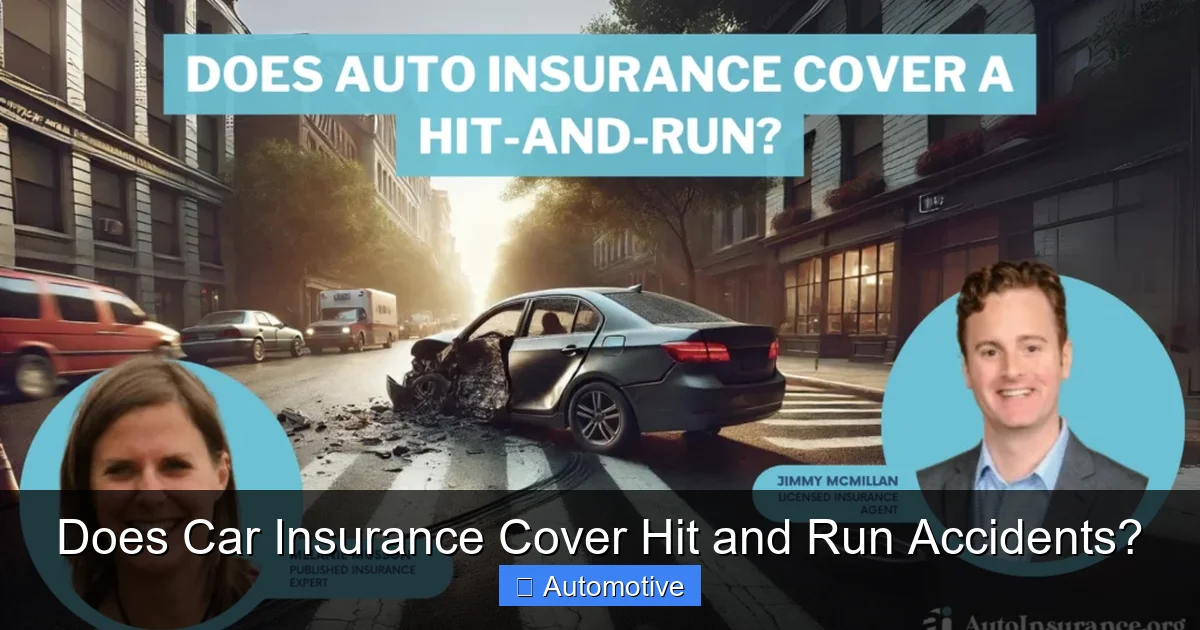 Does Car Insurance Cover Hit and Run Accidents?