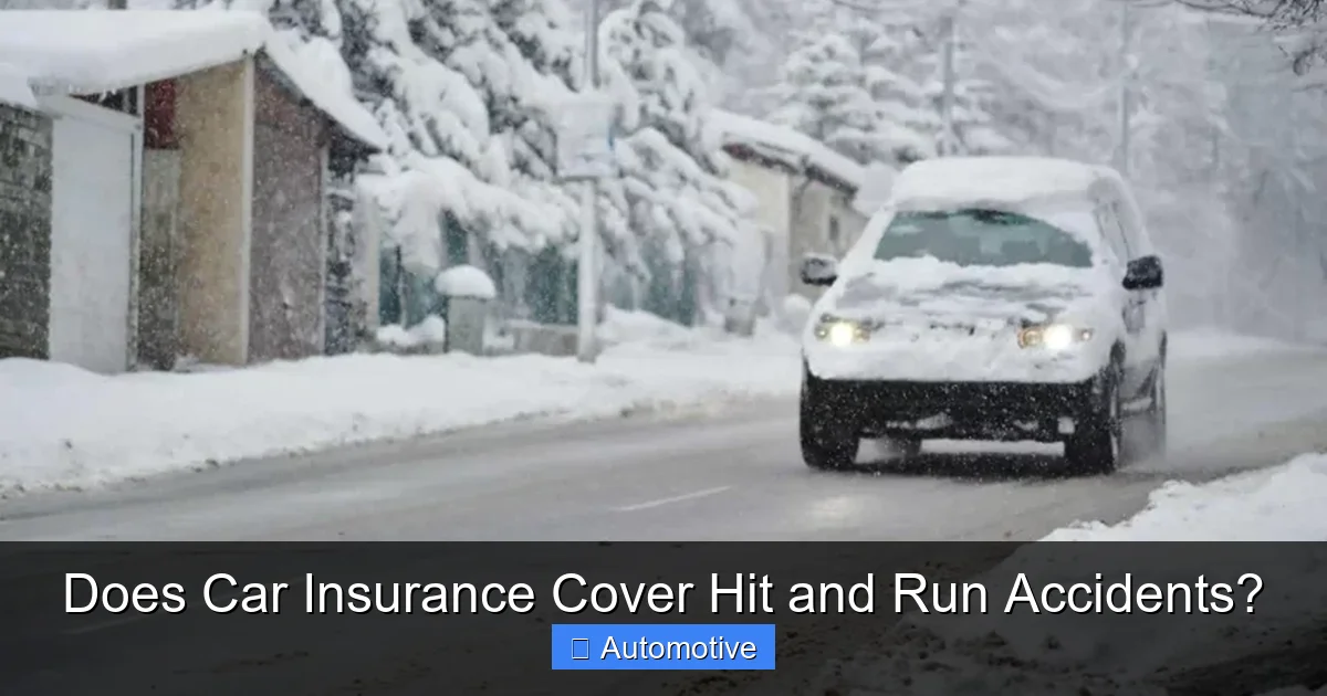 Does Car Insurance Cover Hit and Run Accidents?