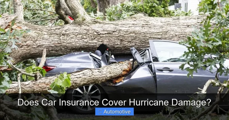 Does Car Insurance Cover Hurricane Damage?