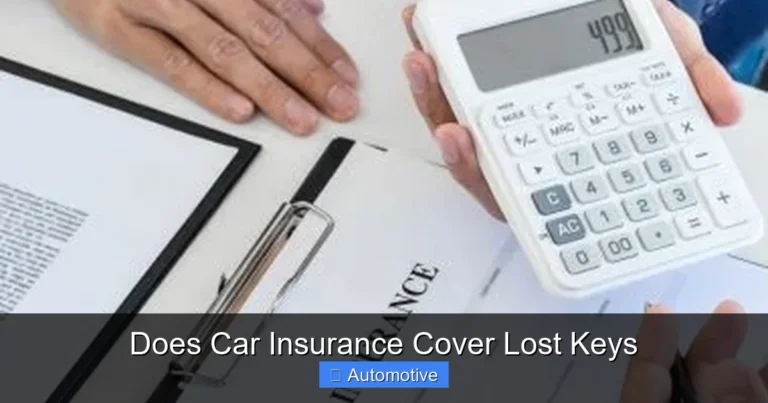 Does Car Insurance Cover Lost Keys