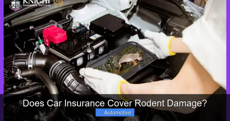 Does Car Insurance Cover Rodent Damage?