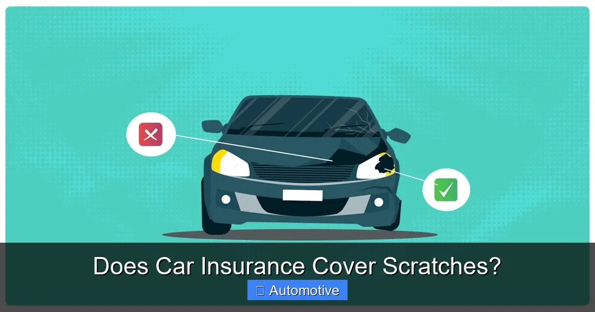 Does Car Insurance Cover Scratches?