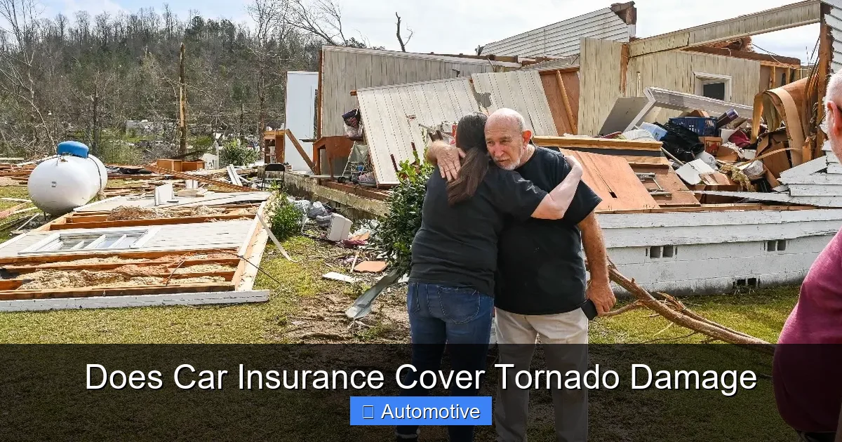 Does Car Insurance Cover Tornado Damage