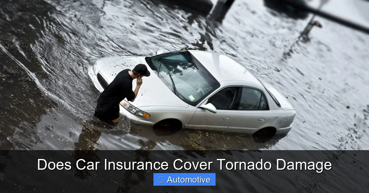Does Car Insurance Cover Tornado Damage