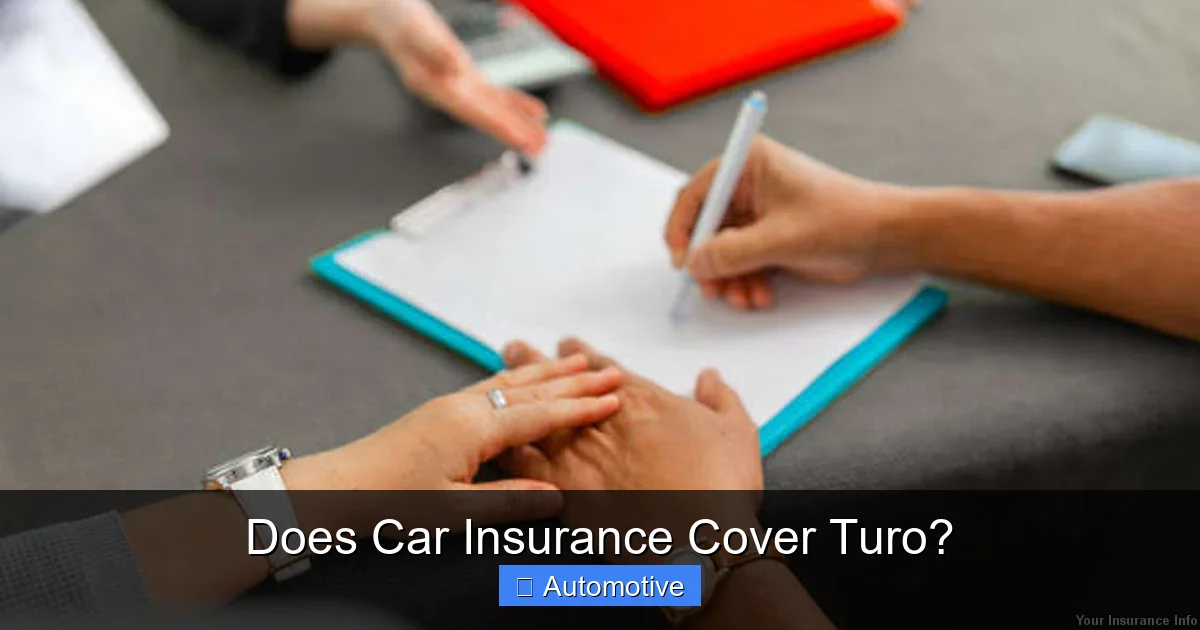 Does Car Insurance Cover Turo?
