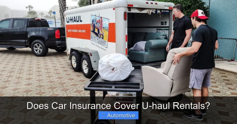 Does Car Insurance Cover U-haul Rentals?