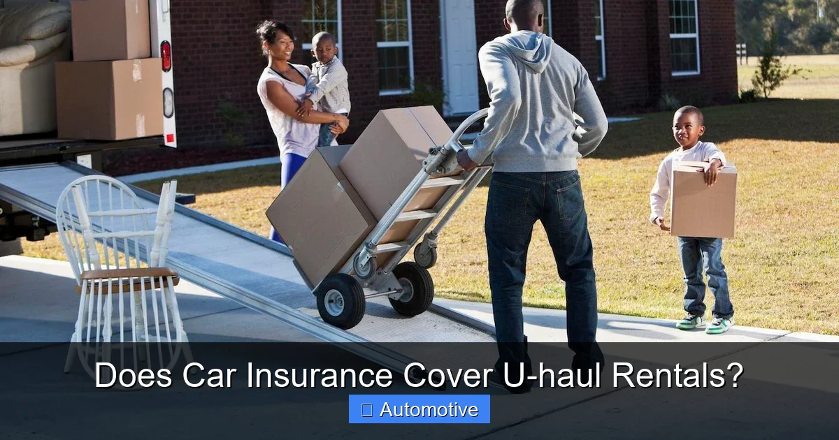 Does Car Insurance Cover U-haul Rentals?