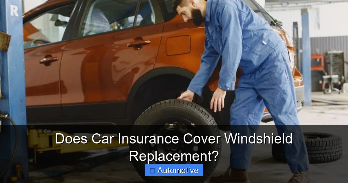 Does Car Insurance Cover Windshield Replacement?