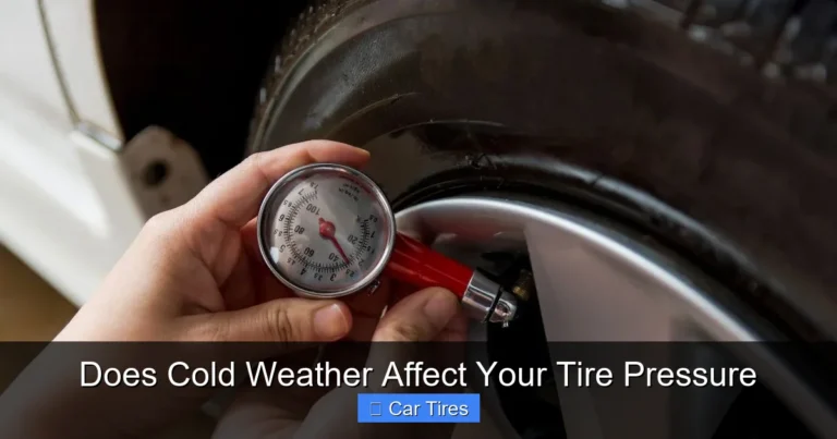 Does Cold Weather Affect Your Tire Pressure