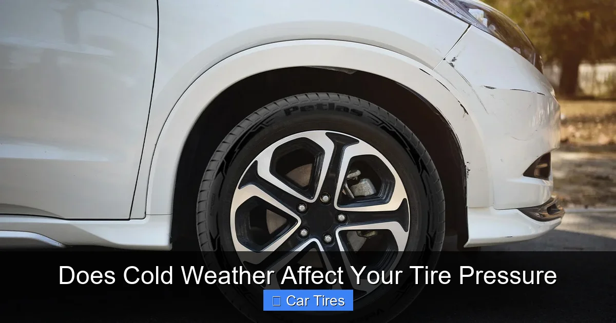 Does Cold Weather Affect Your Tire Pressure