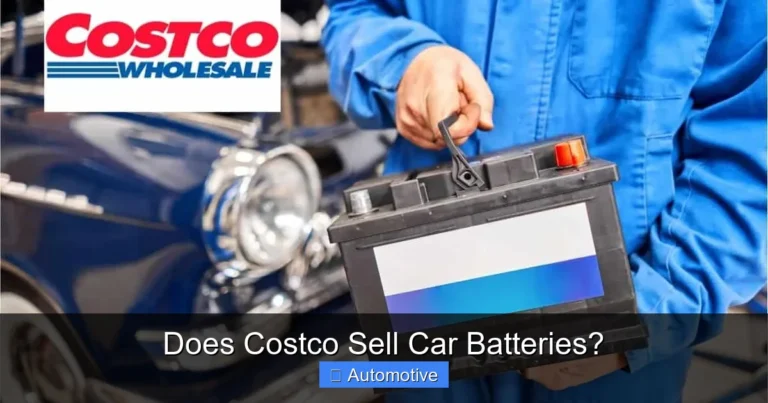 Does Costco Sell Car Batteries?